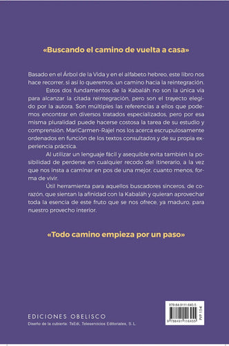 Libro Kabaláh. El Camino De Retorno, De Blasco, Maricarmen-rajel. Editorial Ediciones Obelisco, Tapa Blanda (2021)