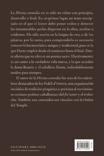 Divina Comedia - De Dante Alighieri - Ediciones Obelisco - Tapa Blanda