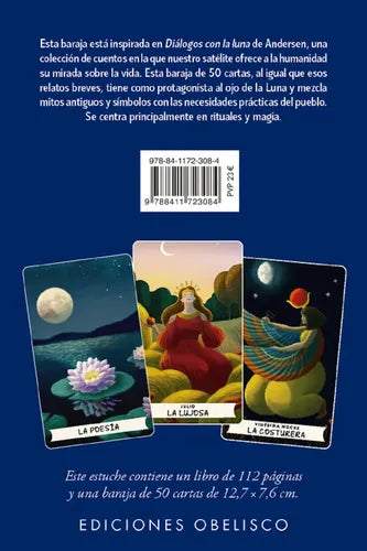 Oráculo Lunar - Libro Más 50 Cartas - De Valeria Bianchi Mian Y Yoshi Mari - Ediciones Obelisco