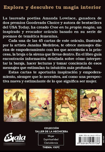 Cree En Tu Propia Magia. Oráculo De Poder ( Libro Y Cartas )