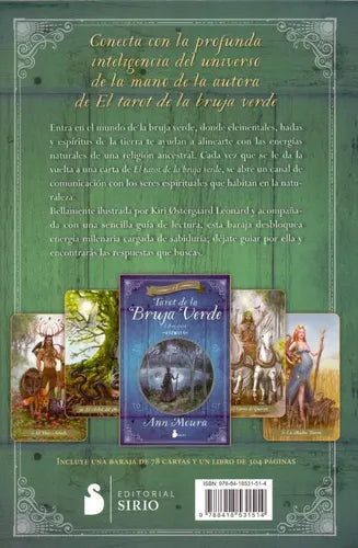 El Tarot De La Bruja Verde. Estuche Libro Y Cartas- Español