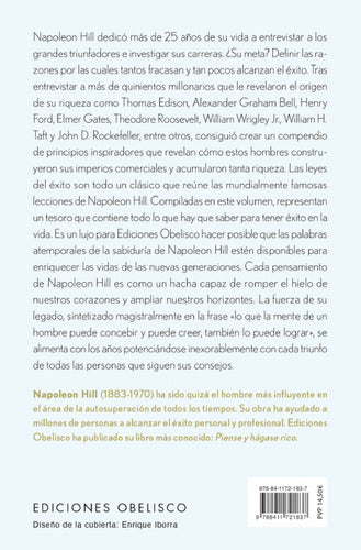 Las Leyes Del Éxito - Napoleon Hill, Ed. Obelisco