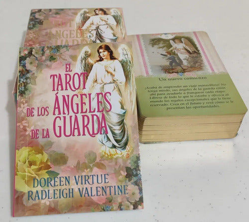 Tarot Los Ángeles De La Guarda Original Libro Más 78 Cartas