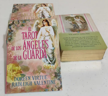 Tarot Los Ángeles De La Guarda Original Libro Más 78 Cartas