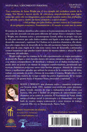 Chakras En La Práctica Chamánica: No, De Wright, Susan J./perkins, John., Vol. 1. Editorial Inner Traditions, Tapa Pasta Blanda, Edición 1 En Español, 2022