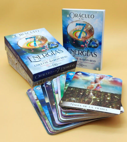 Oráculo De Las 7 Energías - Libro Y 49 Cartas