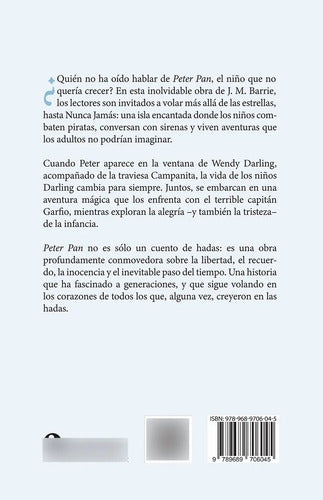 Peter Pan - De James M. Barrie - Editorial Lectorum