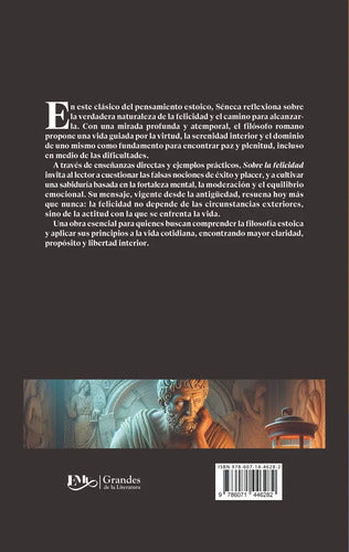 Libro Sobre La Felicidad - De Séneca - Editorial Editores Mexicanos Unidos (emu) - Tapa Blanda (2025)