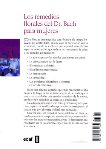 Los Remedios Florales Del Dr. Bach Para Mujeres - Howard, J.