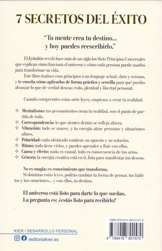 7 Secretos Del Éxito -transforma Tu Mente, Hábitos Y Destino