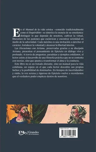 Manual De La Vida Estóica - De Epicteto -editorial Editores Mexicanos Unidos - Tapa Blanda (2025)