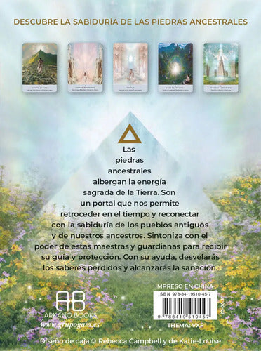 Libro Las Piedras Ancestrales Oraculo, De Campbell, Rebecca, Vol. 1. Editorial Arkano Books, Tapa Blanda