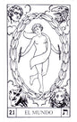Tarot Para Colorear - Arcanos Mayores - 18 X 10 Cm