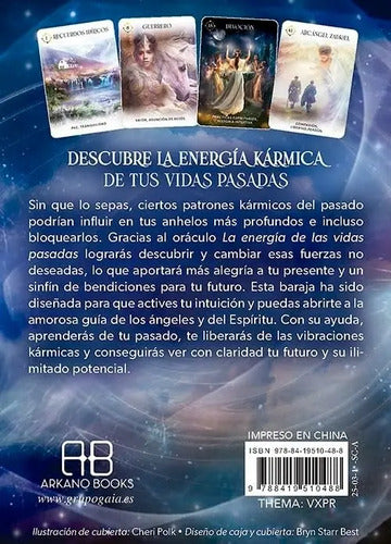Oráculo Energía De Las Vidas Pasadas 44 Cartas Librito Arkano Books, De Sandra Anne Taylor. Editorial Arkano Books, Edición 1 En Español, 2024