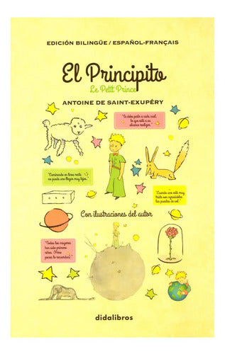El Principito Bilingue Español- Frances (prologo Elena Poniatowska): No Aplica, De Antoine De Saint-exupéry. Editorial Didalibros, Edición 1 En Español, 2015