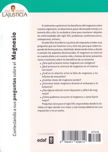 Contestando A Sus Preguntas Sobre El  Magnesio