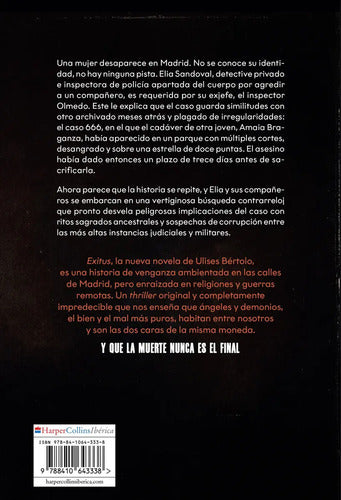Exitus, De Bertolo, Ulises. 375, Vol. 1. Editorial Harpercollins, Tapa Blanda En Castellano, 2025