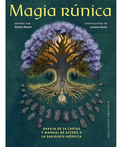 Magia Rúnica - Baraja 24 Cartas Y Manual Nórdico