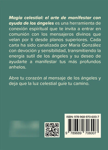 Libro Magia Celestial, De María González/vibrandoalto1111, Vol. 1. Editorial Prana, Tapa Blanda (2025)