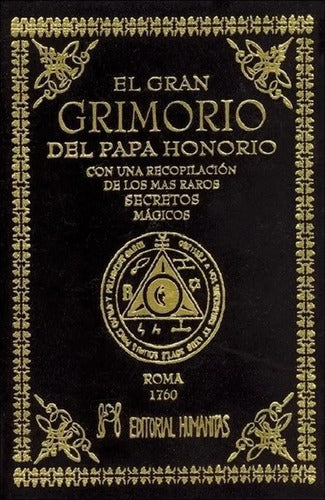 Libro De Oraciones Mágicas Y Gran Grimorio Del Papa Honorio