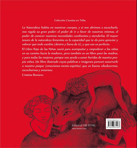 El Libro Rojo De Las Niñas, De Romero, Cristina. Editorial Ob Stare, Tapa Dura (2021)