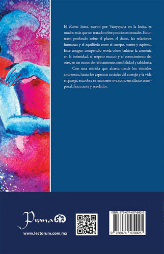 Kamasutra, De Vatsyayana Mallanaga. Editorial Prana, Tapa Blanda En Español, 2017
