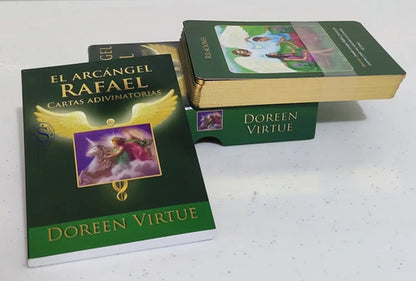 Arcángel Rafael. Cartas Oráculo - Libro + Cartas . Original