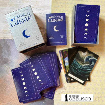 Oráculo Lunar - Libro Más 50 Cartas - De Valeria Bianchi Mian Y Yoshi Mari - Ediciones Obelisco